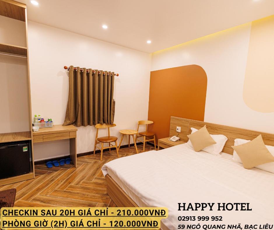 Happy Hotel Bac Lieu Екстер'єр фото